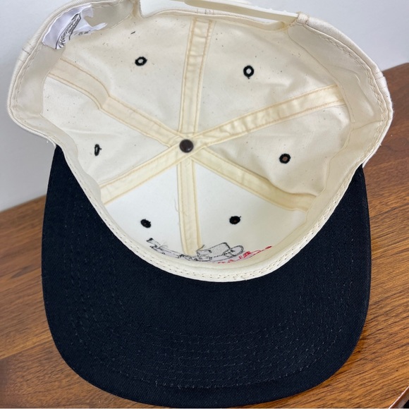 Black Buggy Hat Snapback Cap Mens Beige Restaurant Amish Buffet Indiana Bakery - Picture 9 of 14